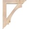 Ekena Millwork Imperial Traditional Smooth Bracket w/ Offset Brace, Douglas Fir, 7 1/2"W x 36"D x 44"H BKT0806X36X44IMP01SDF - alternate 3